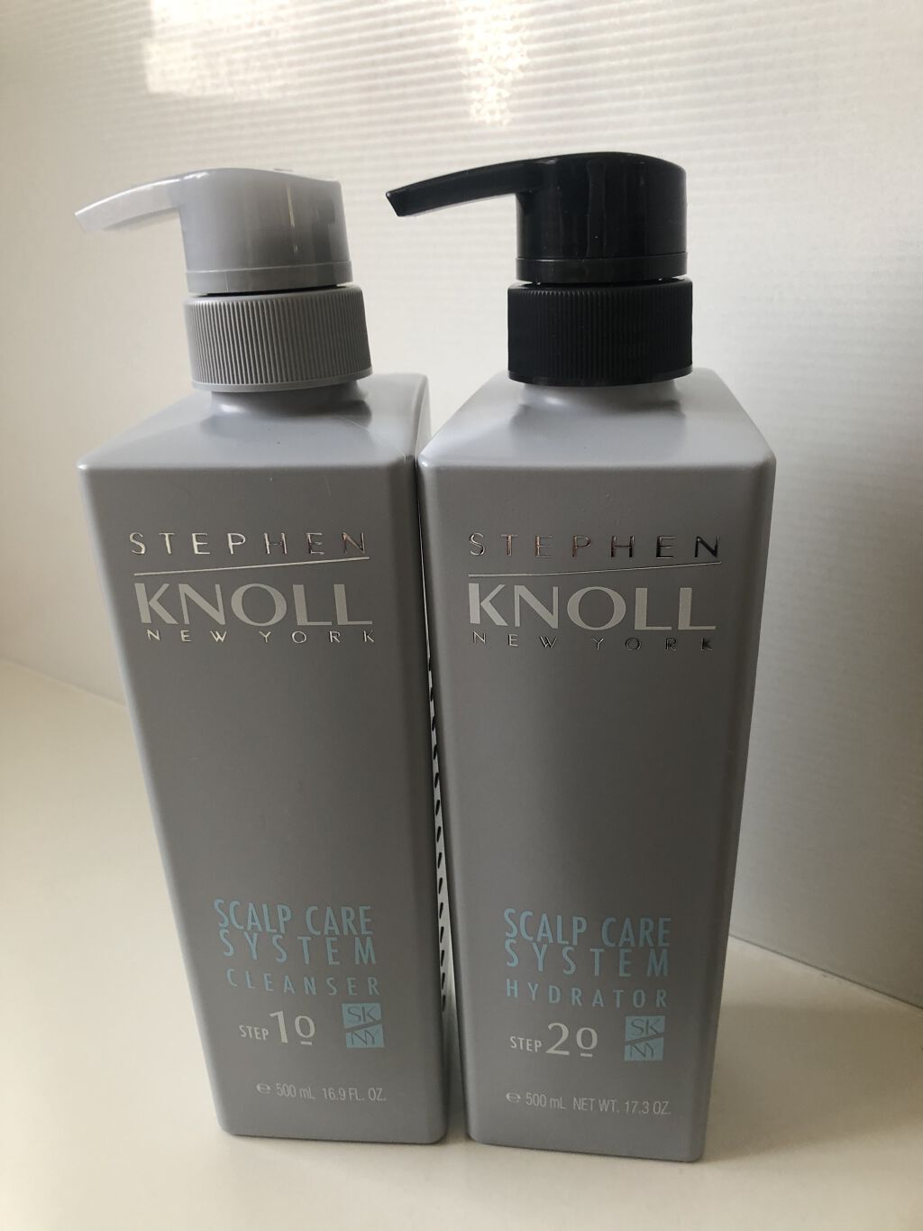 スカルプケアシステム クレンザー/ハイドレーター/スティーブンノル ニューヨーク/市販シャンプーを使ったクチコミ（2枚目）
