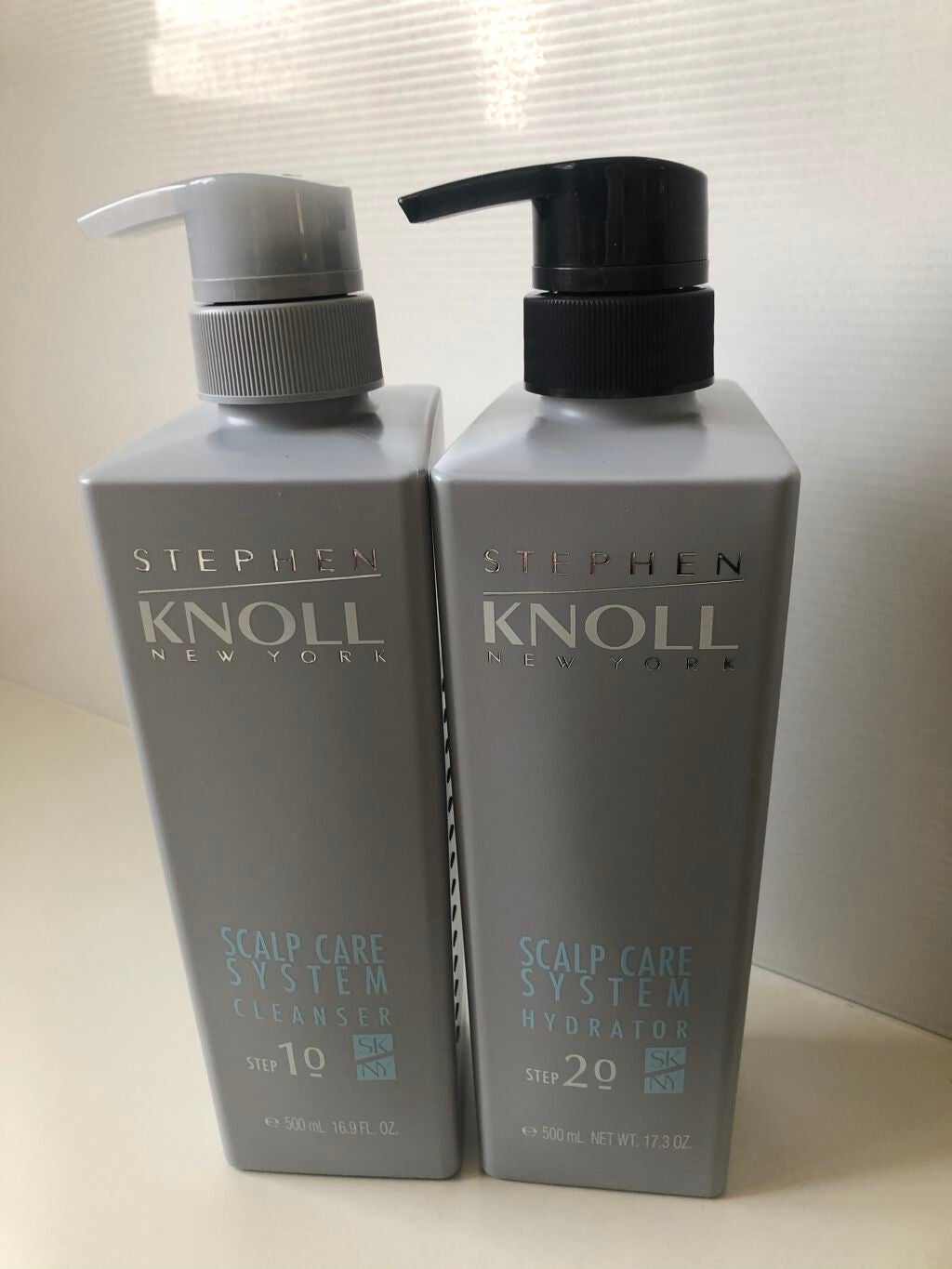 スカルプケアシステム クレンザー/ハイドレーター/スティーブンノル ニューヨーク/市販シャンプーを使ったクチコミ(3枚目)