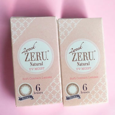 ZERU 2week ZERU Naturalのクチコミ「ZERU

2week ZERUナチュラル

いつもブラウンを買っています。

めちゃくちゃナ.....」（2枚目）