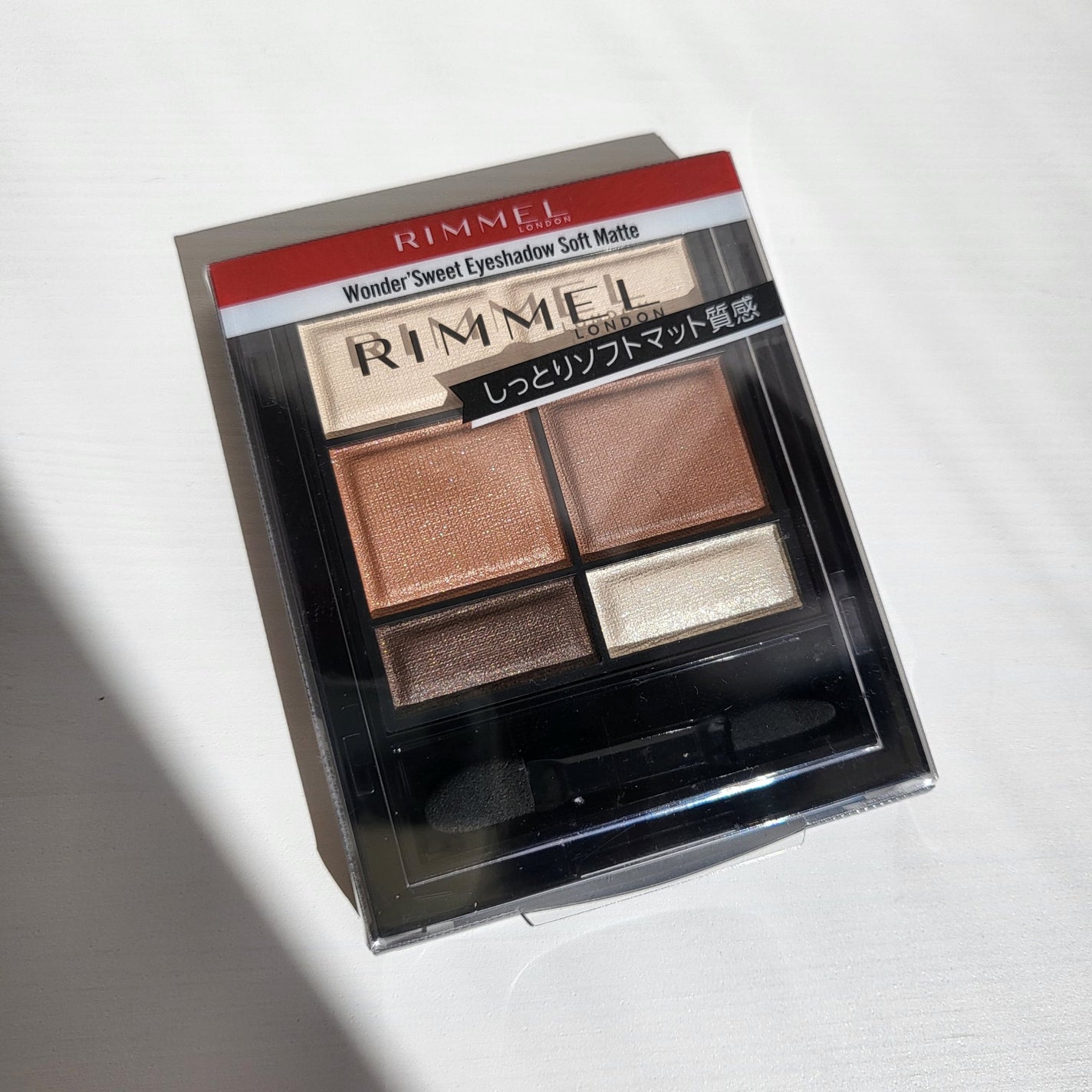 ワンダー スウィート アイシャドウ ソフトマット/リンメル ロンドン/アイシャドウパレットを使ったクチコミ(2枚目)
