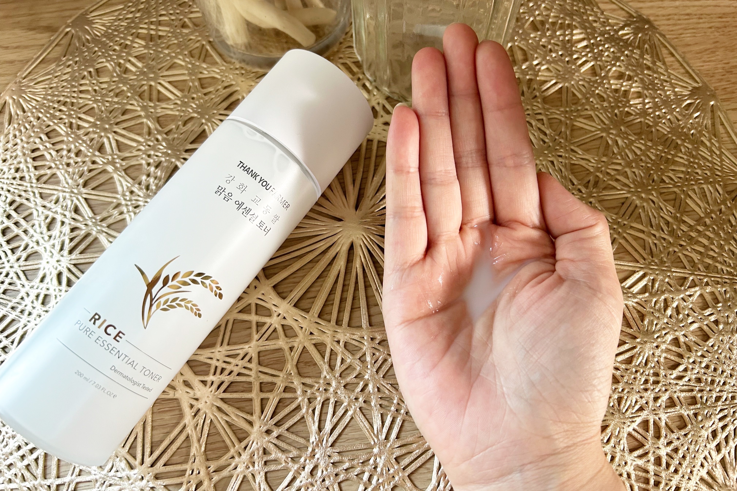 ライス ピュア エッセンシャル トナー/THANK YOU FARMER/化粧水を使ったクチコミ（3枚目）