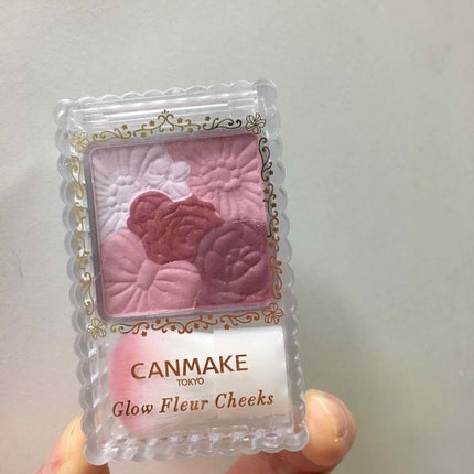 グロウフルールチークス/キャンメイク/パウダーチークを使ったクチコミ(1枚目)