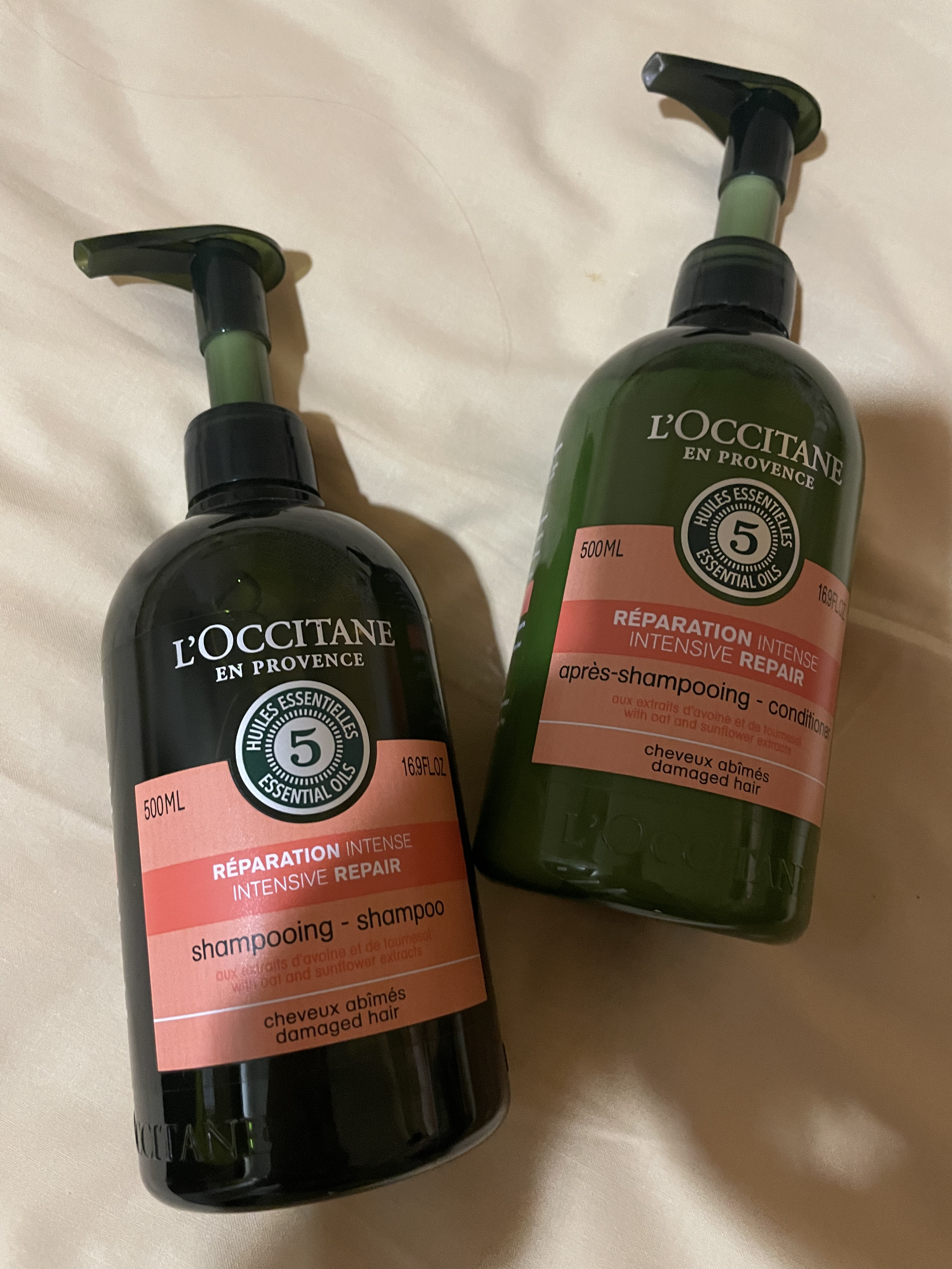 ファイブハーブスリペアリングシャンプー／コンディショナー/L'OCCITANE/シャンプー・コンディショナーを使ったクチコミ（1枚目）