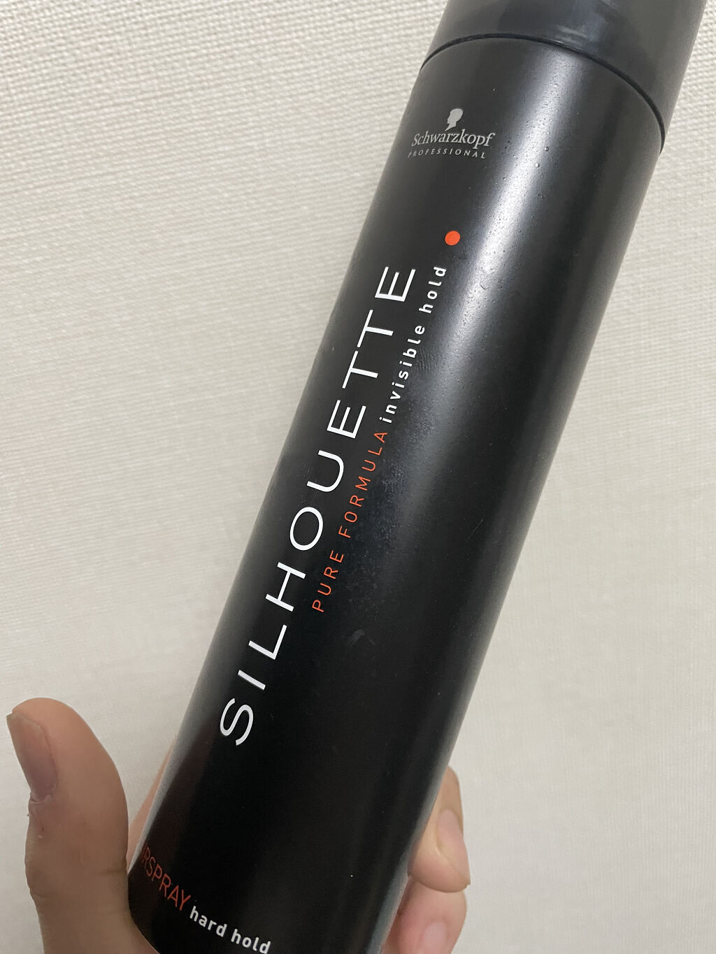 シルエット ハードスプレー/シュワルツコフ プロフェッショナル/ヘアスプレーを使ったクチコミ（1枚目）
