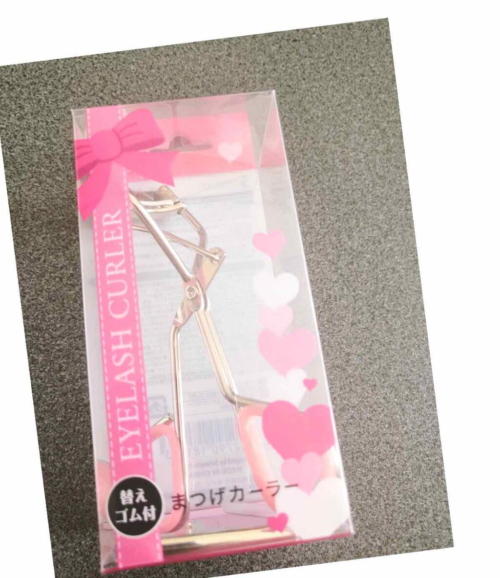 アイラッシュカーラー まつ毛カーラー 替えゴム付き/DAISO/ビューラーを使ったクチコミ(1枚目)