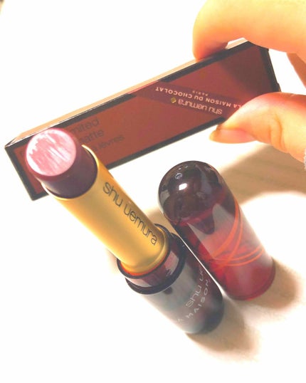 ルージュ アンリミテッド マット/shu uemura/口紅を使ったクチコミ(1枚目)