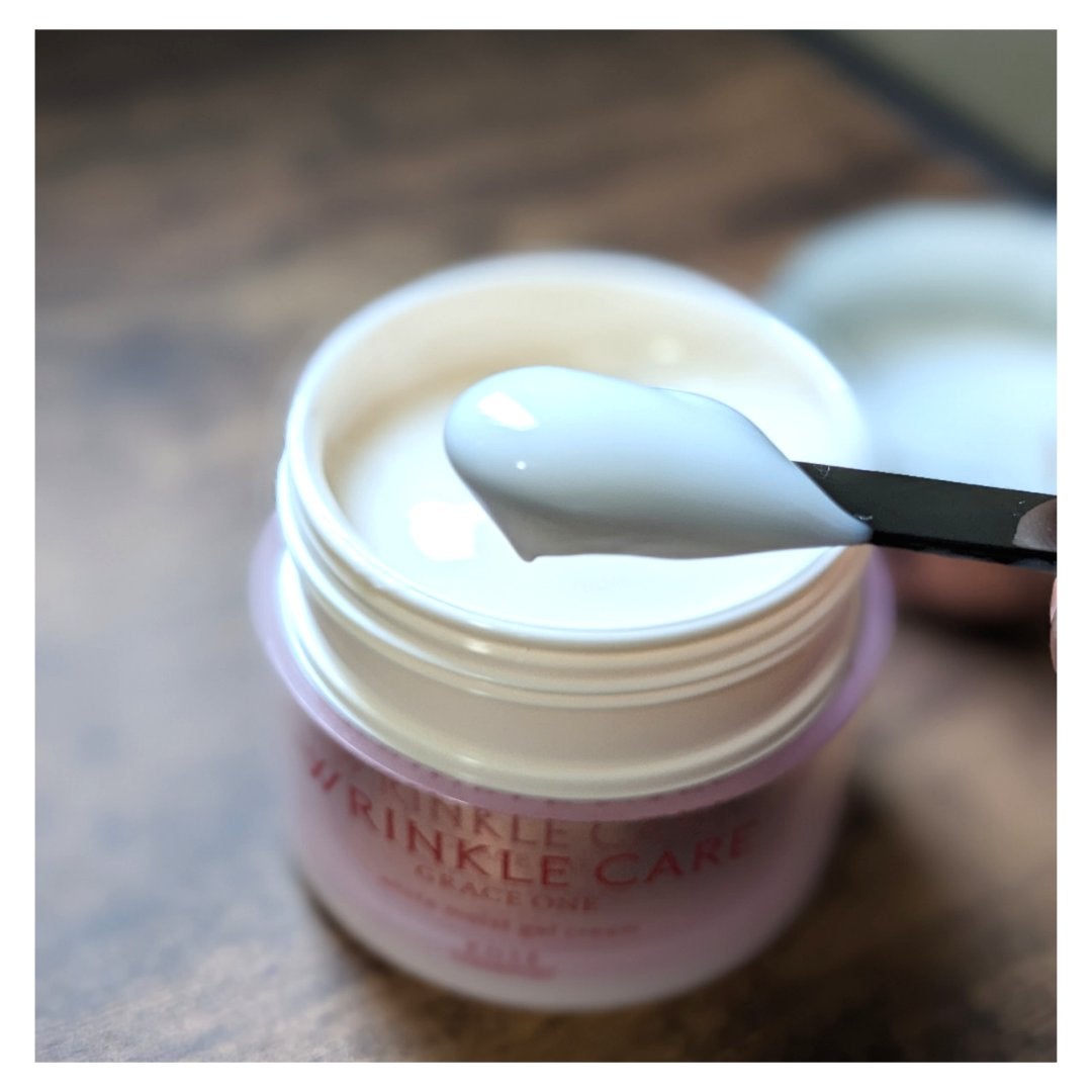 リンクルケア ホワイト モイストジェルクリーム/グレイスワン/オールインワン化粧品を使ったクチコミ(2枚目)