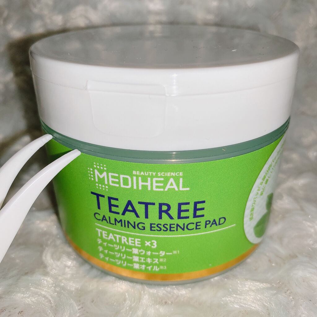 ティーツリーカーミングエッセンスパッド/MEDIHEAL/トナーパッドを使ったクチコミ（2枚目）