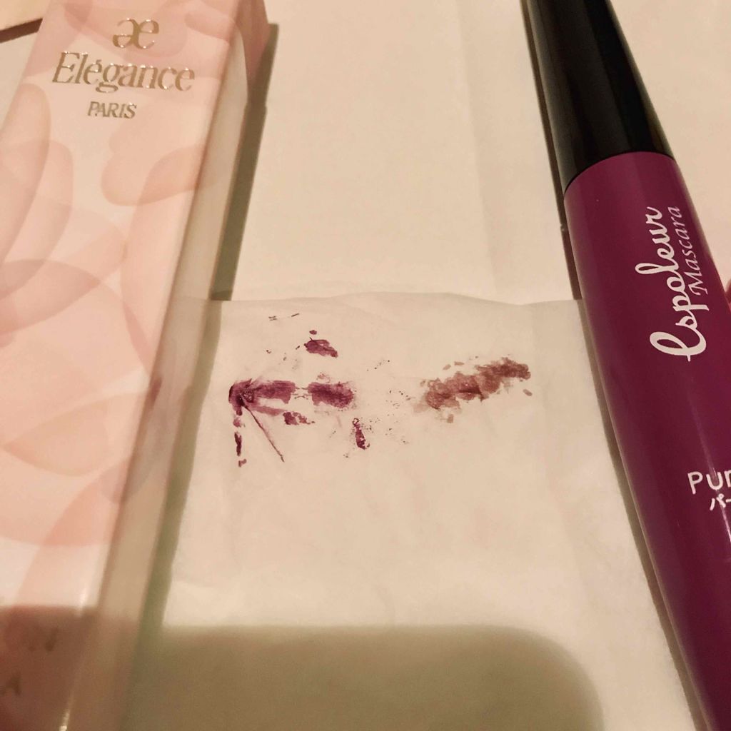 エスポルール カラーマスカラ/エスポルール/マスカラを使ったクチコミ（1枚目）