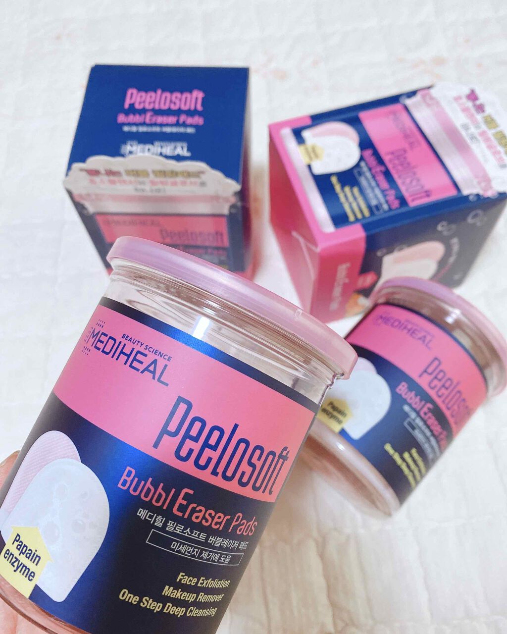 ピーロソフト バブルイレーザーパッド/MEDIHEAL/その他洗顔料を使ったクチコミ(1枚目)