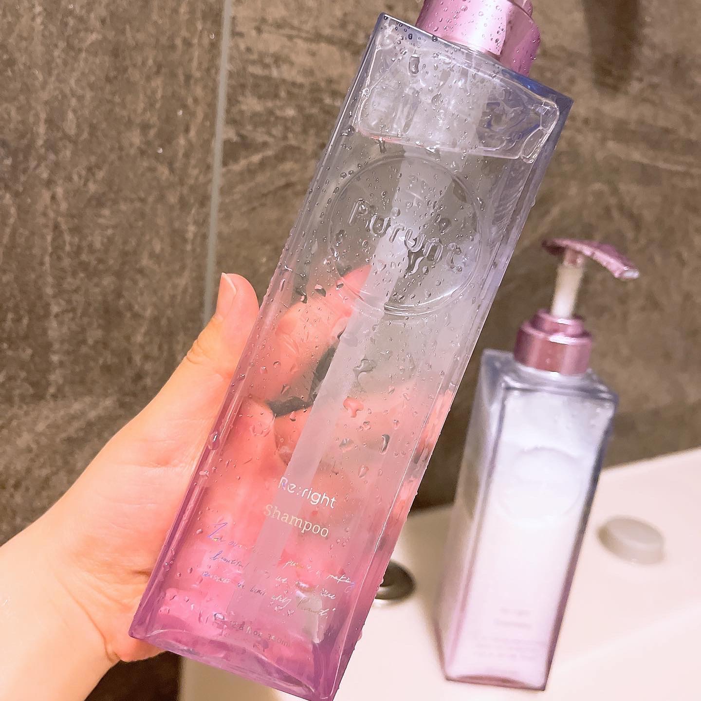 プルント リライト美容液ヘアミルク/Purunt./ヘアミルクを使ったクチコミ（2枚目）