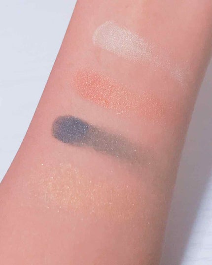 カラフルアイシャドウ/DAISO/アイシャドウパレットを使ったクチコミ(3枚目)