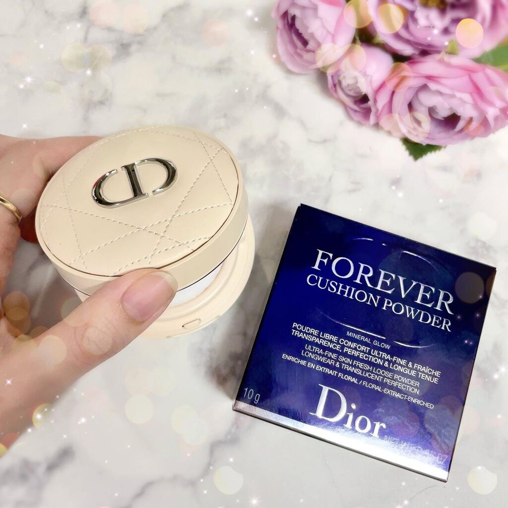 ディオールスキン フォーエヴァー クッション パウダー/Dior/ルースパウダーを使ったクチコミ(8枚目)