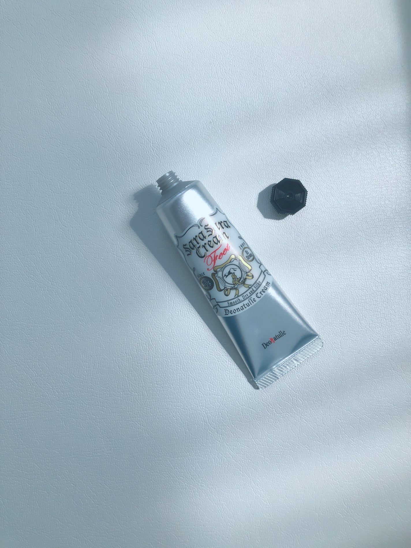 薬用足指さらさらクリーム/デオナチュレ/デオドラント・制汗剤を使ったクチコミ(3枚目)