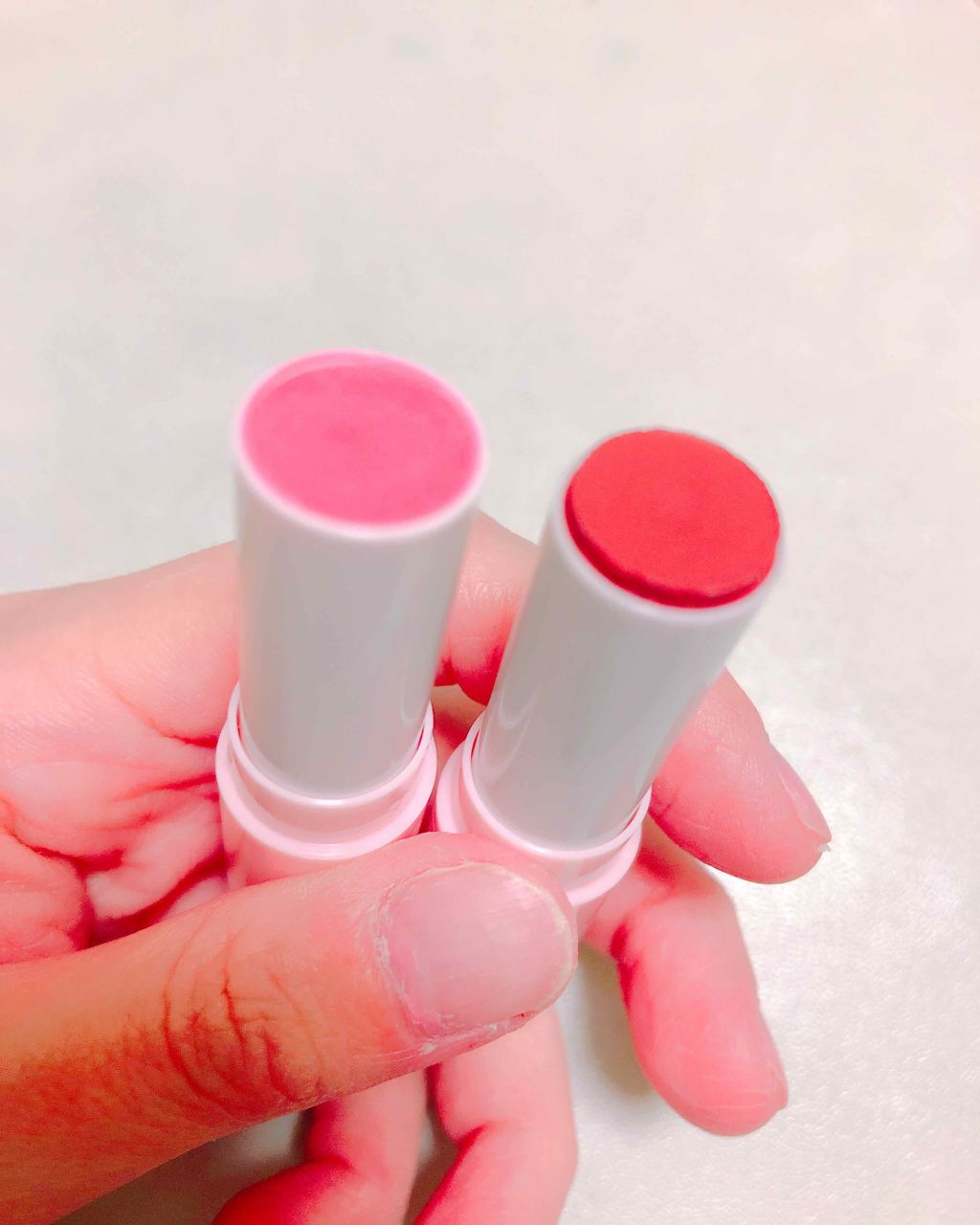 Blooming Kitty リップスティック/DAISO/口紅を使ったクチコミ(2枚目)