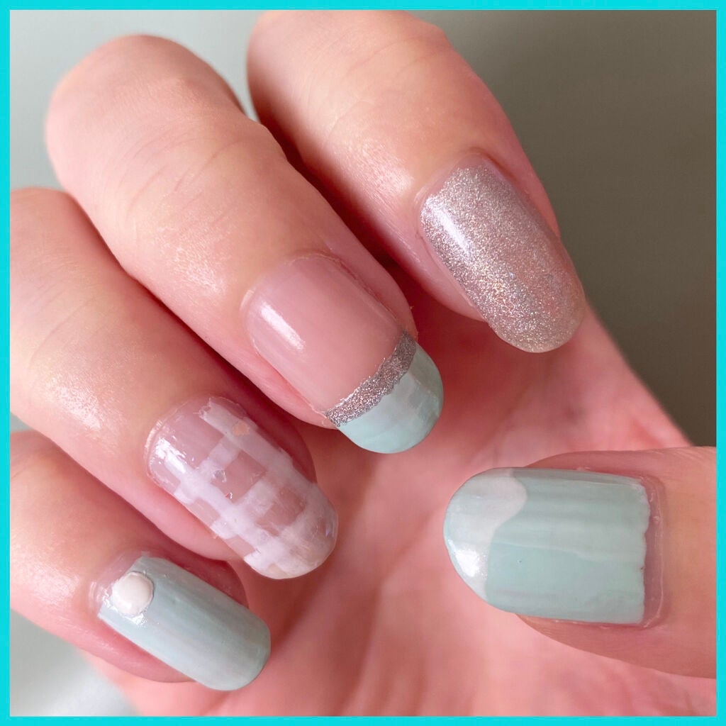 ジェルボリュームトップコート/キャンメイク/ネイルトップコートを使ったクチコミ(2枚目)