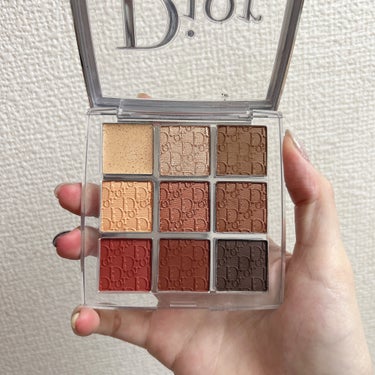 Dior ディオール バックステージ アイ パレットのクチコミ「夏におすすめ🎐🫧
🍊Orange make🍊

仕事終わりのメイク画像なのでヨレててすみません.....」（3枚目）