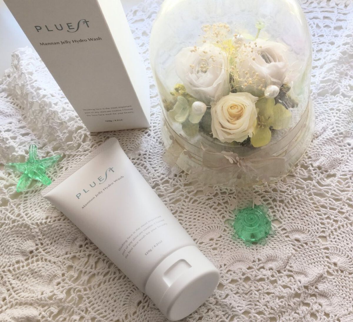 マンナンジェリーハイドロウォッシュ/PLUEST/洗顔料を使ったクチコミ（2枚目）