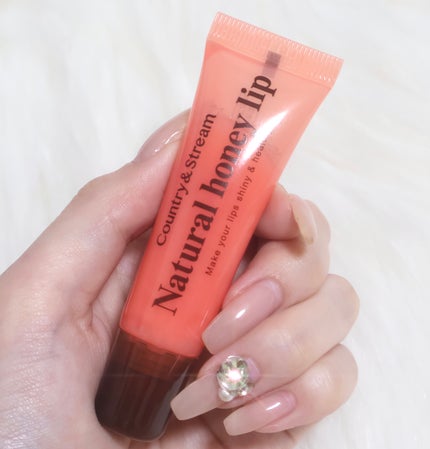 ハニーフルリップ もも色ボリューム/カントリー&ストリーム/リップ美容液を使ったクチコミ(1枚目)