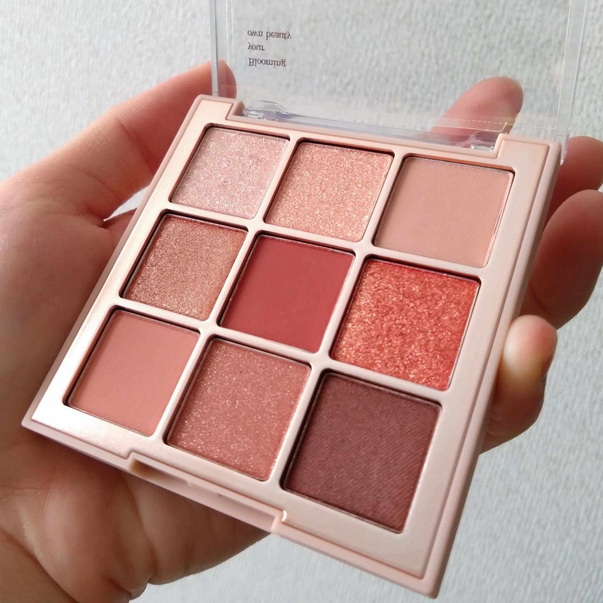 シャドウパレット 02 ローズペタル/dasique/アイシャドウパレットを使ったクチコミ（2枚目）