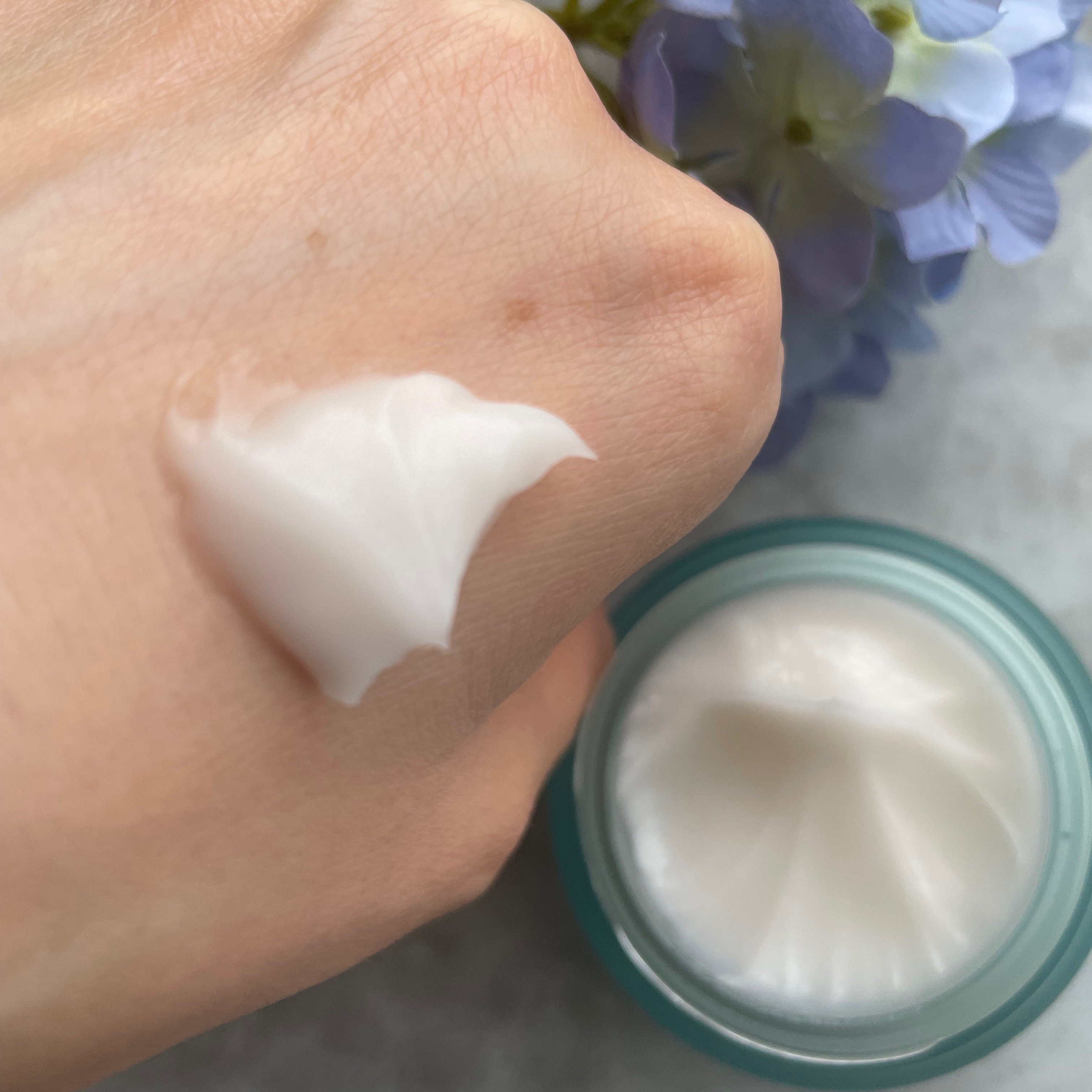 グリーンカーミングブルーレーションクリーンクーリムプラス/obsero/フェイスクリームを使ったクチコミ（3枚目）