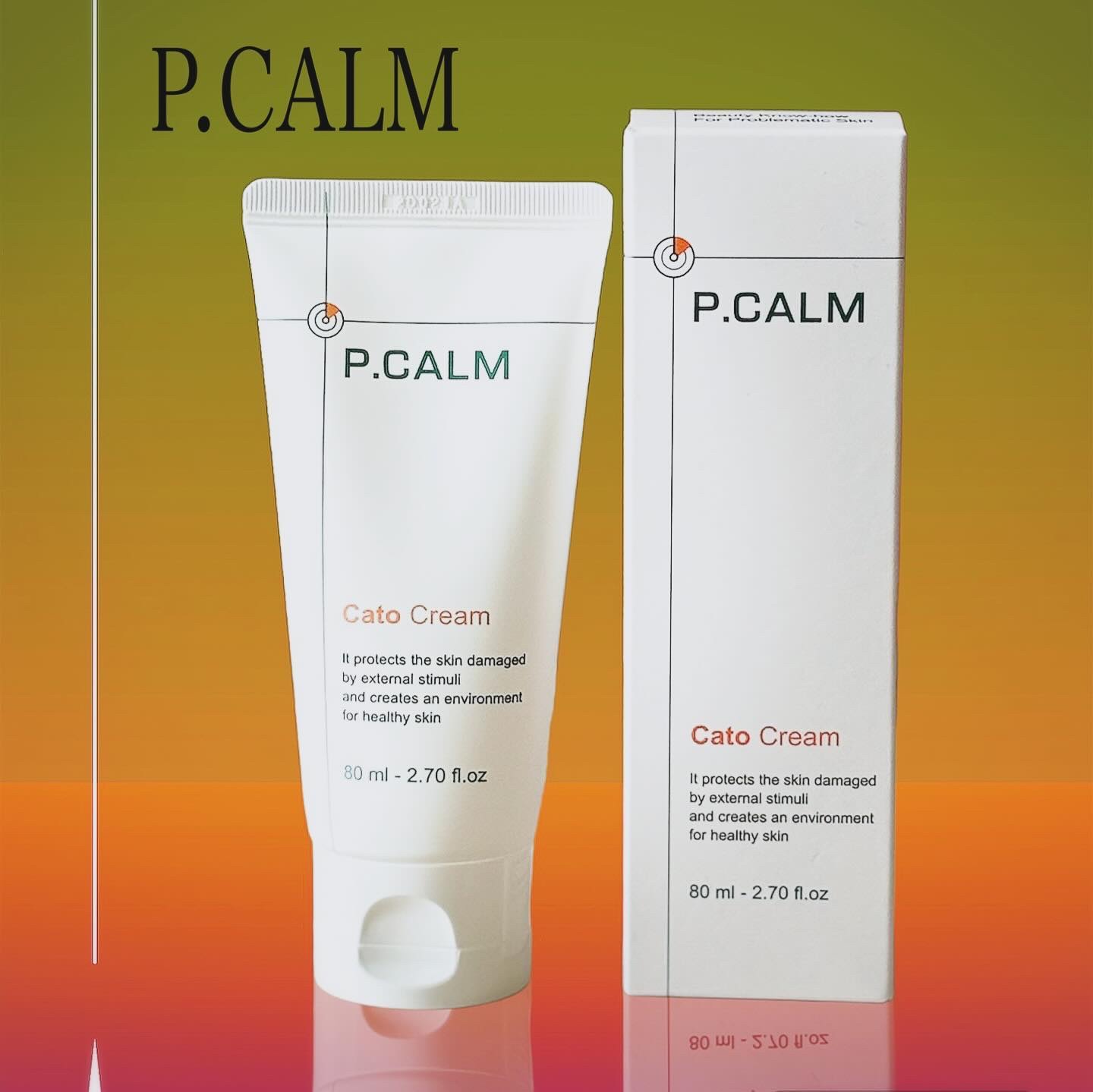 カトクリーム/P.CALM/フェイスクリームを使ったクチコミ（1枚目）