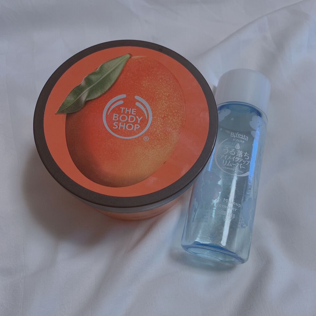 ボディバター　マンゴー/THE BODY SHOP/ボディクリームを使ったクチコミ（1枚目）