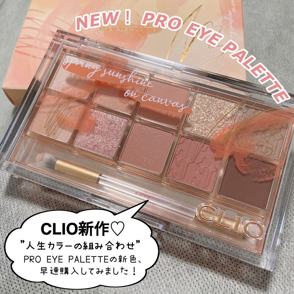プロ アイ パレット/CLIO/アイシャドウパレットを使ったクチコミ(2枚目)