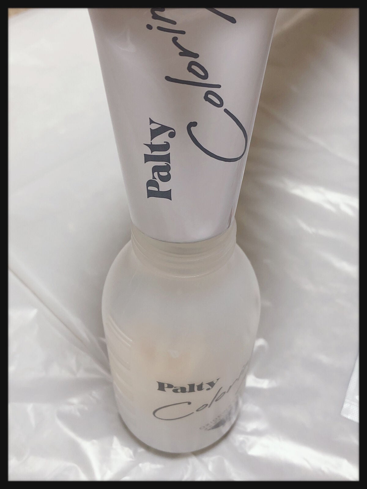 カラーリングミルク【旧】/パルティ/ヘアカラーを使ったクチコミ(4枚目)