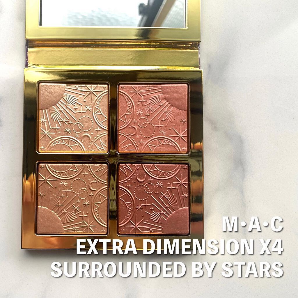 エクストラ ディメンション × 4 M·A·C MAGNIFICENT MOON/M・A・C/アイシャドウパレットを使ったクチコミ（2枚目）