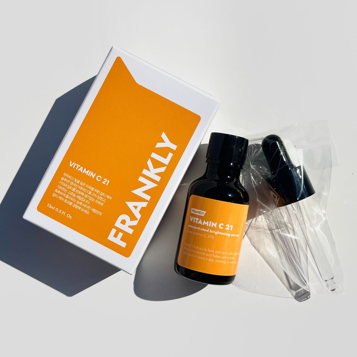 ビタミンC21セラム/Frankly/美容液を使ったクチコミ（1枚目）