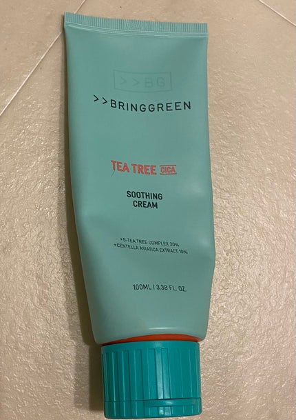 ティーツリーシカスージングクリーム/BRING GREEN/フェイスクリームを使ったクチコミ(2枚目)