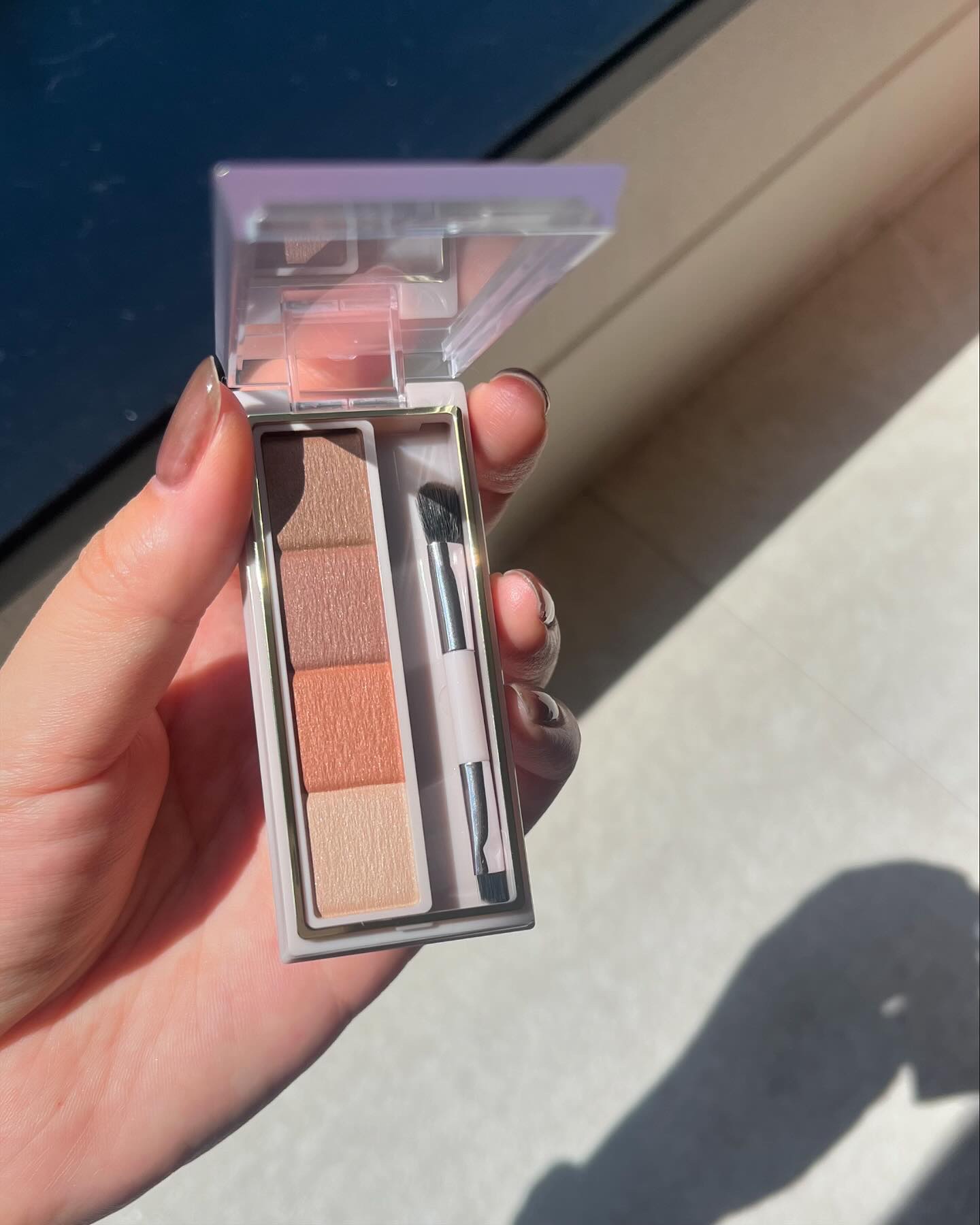 カラーエディットパウダーブロウ EP01 スプリングモカ/excel/パウダーアイブロウを使ったクチコミ（1枚目）