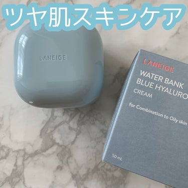 ウォーターバンク クリーム （混合肌・オイリー肌用）/LANEIGE/フェイスクリームを使ったクチコミ（1枚目）