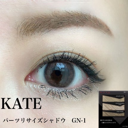 パーツリサイズシャドウ/KATE/アイシャドウパレットを使ったクチコミ(1枚目)