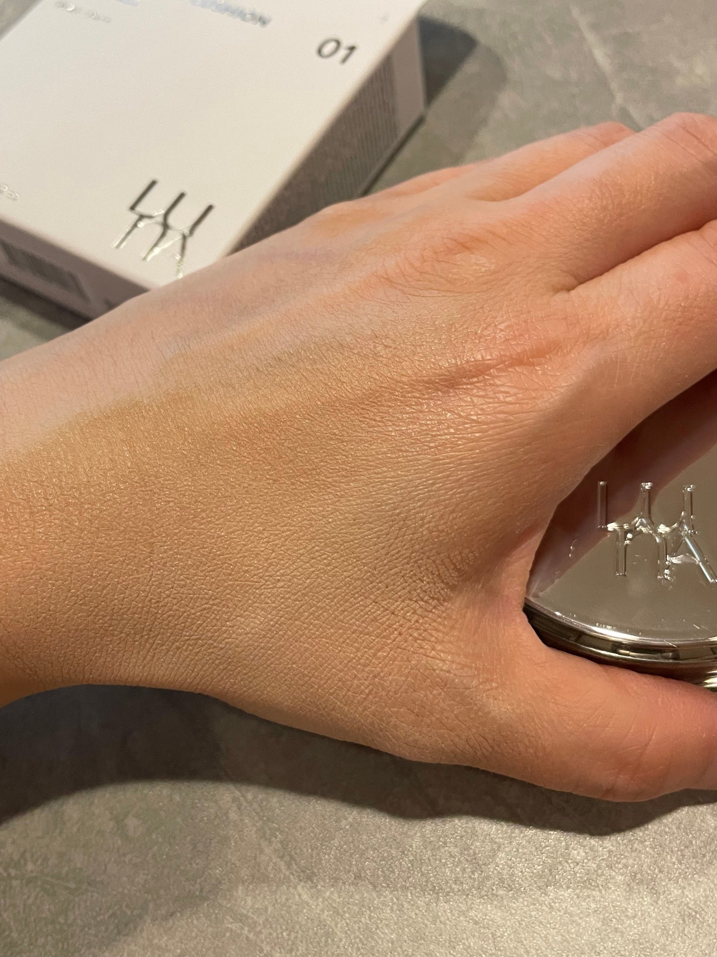 ブラーカバークッション/LUNA/クッションファンデーションを使ったクチコミ(5枚目)