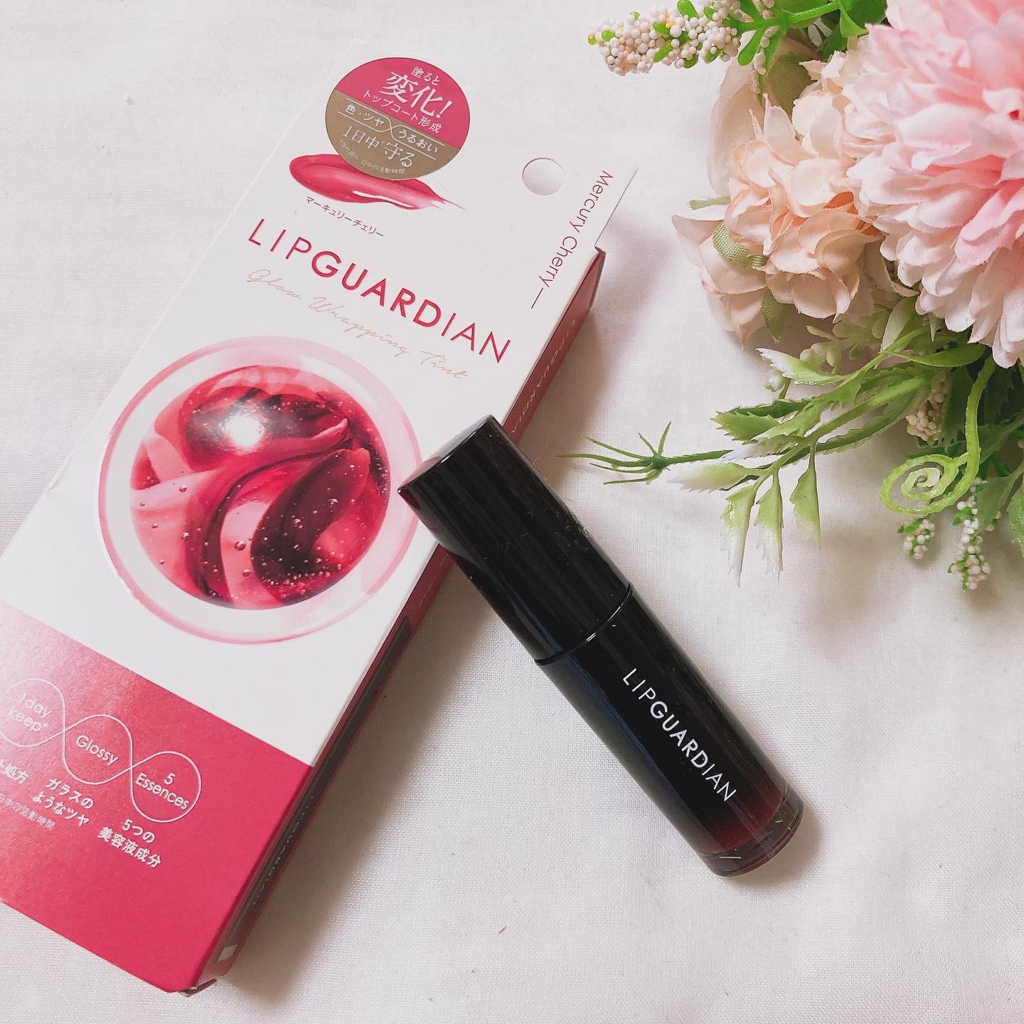 グロウラッピングティント/LIPGUARDIAN/リップティントを使ったクチコミ（2枚目）