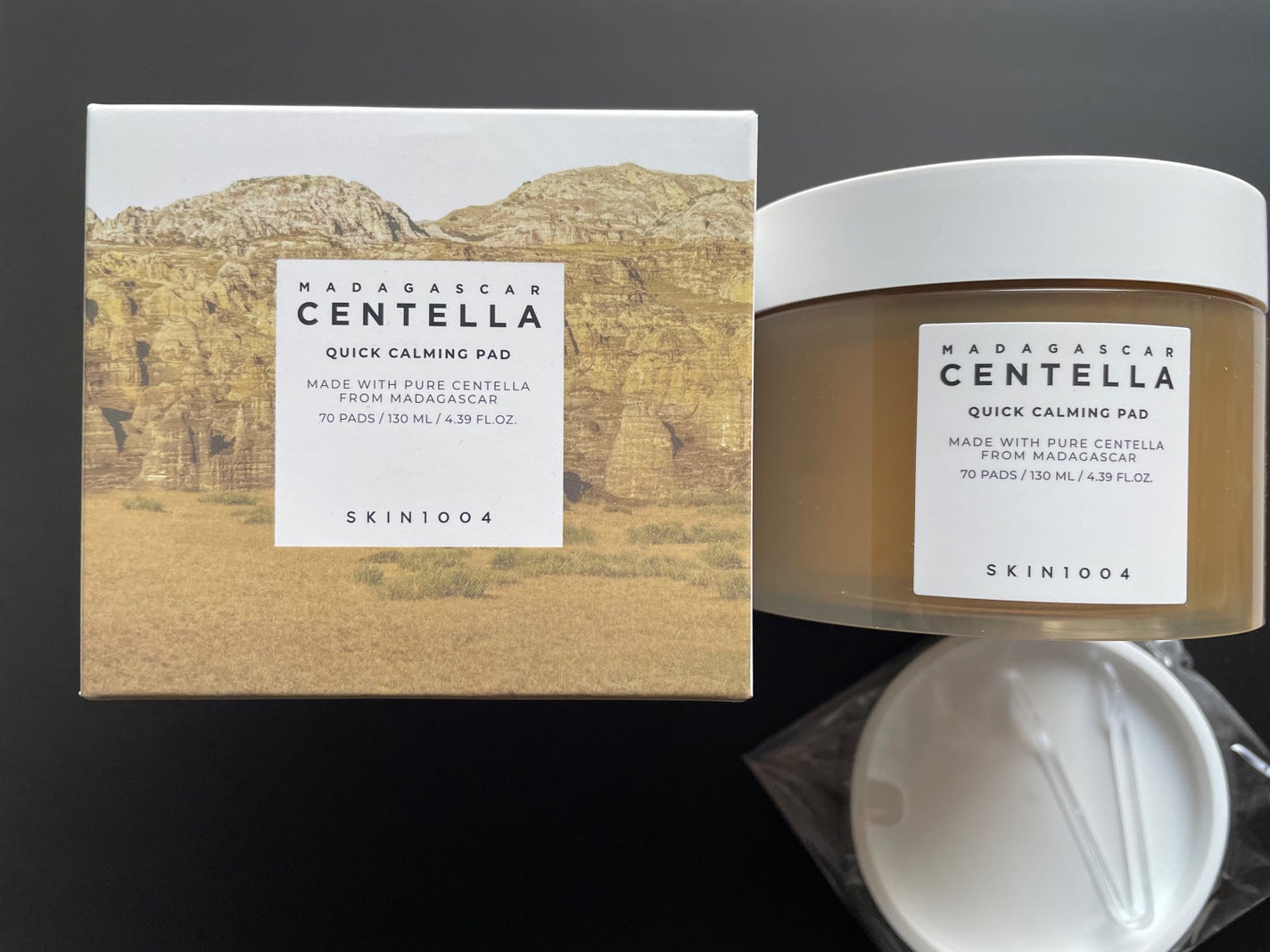 センテラ クイックカーミングパッド/SKIN1004/トナーパッドを使ったクチコミ(1枚目)