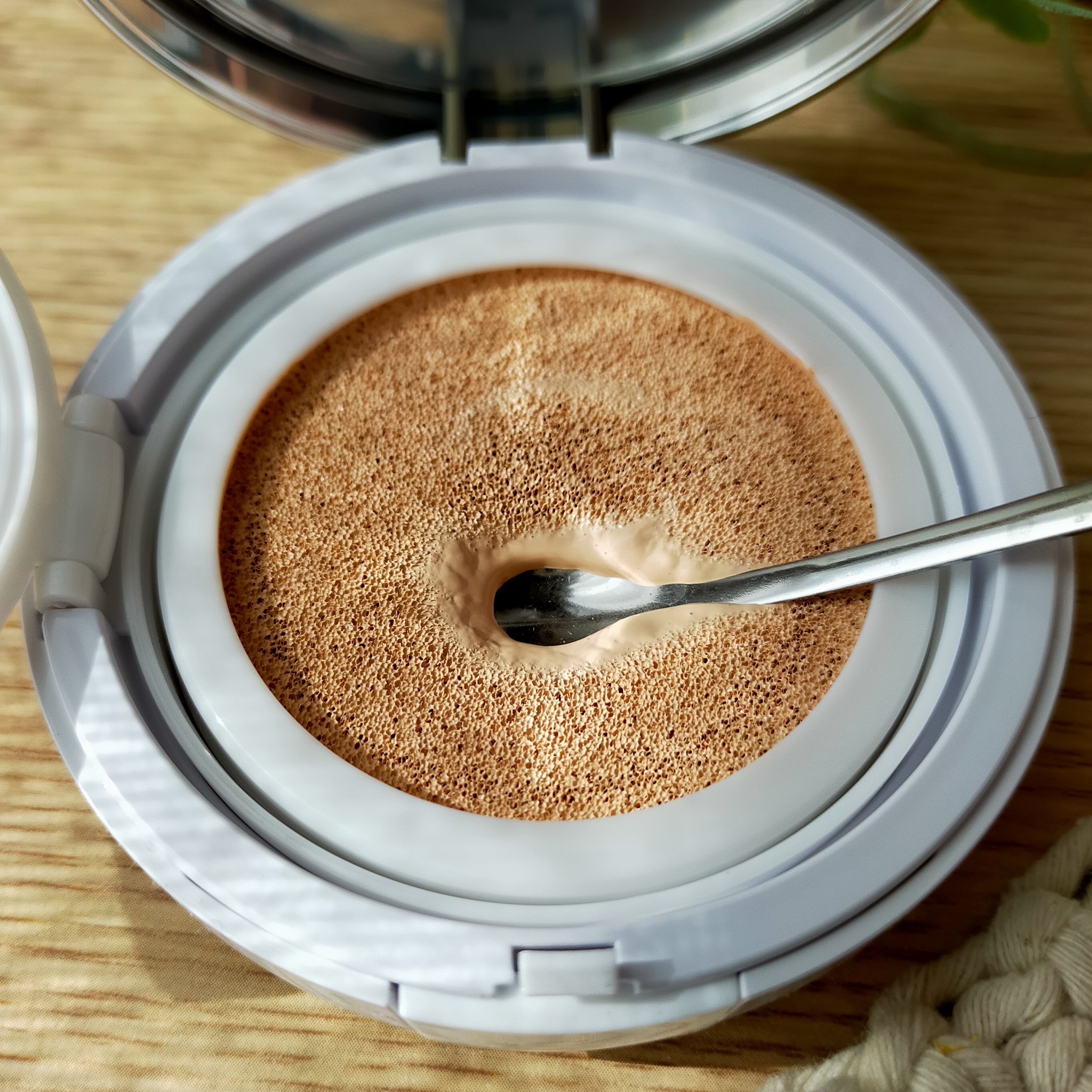 Glow High Cover Cushion/orin/クッションファンデーションを使ったクチコミ（3枚目）