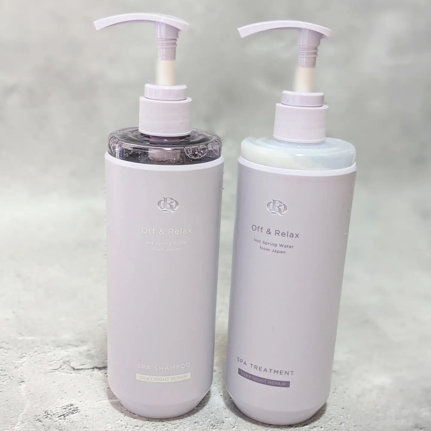 ＯＲ スパ・シャンプー／ヘアトリートメント シルキーナイトリペア/Off&Relax/市販シャンプーを使ったクチコミ（1枚目）