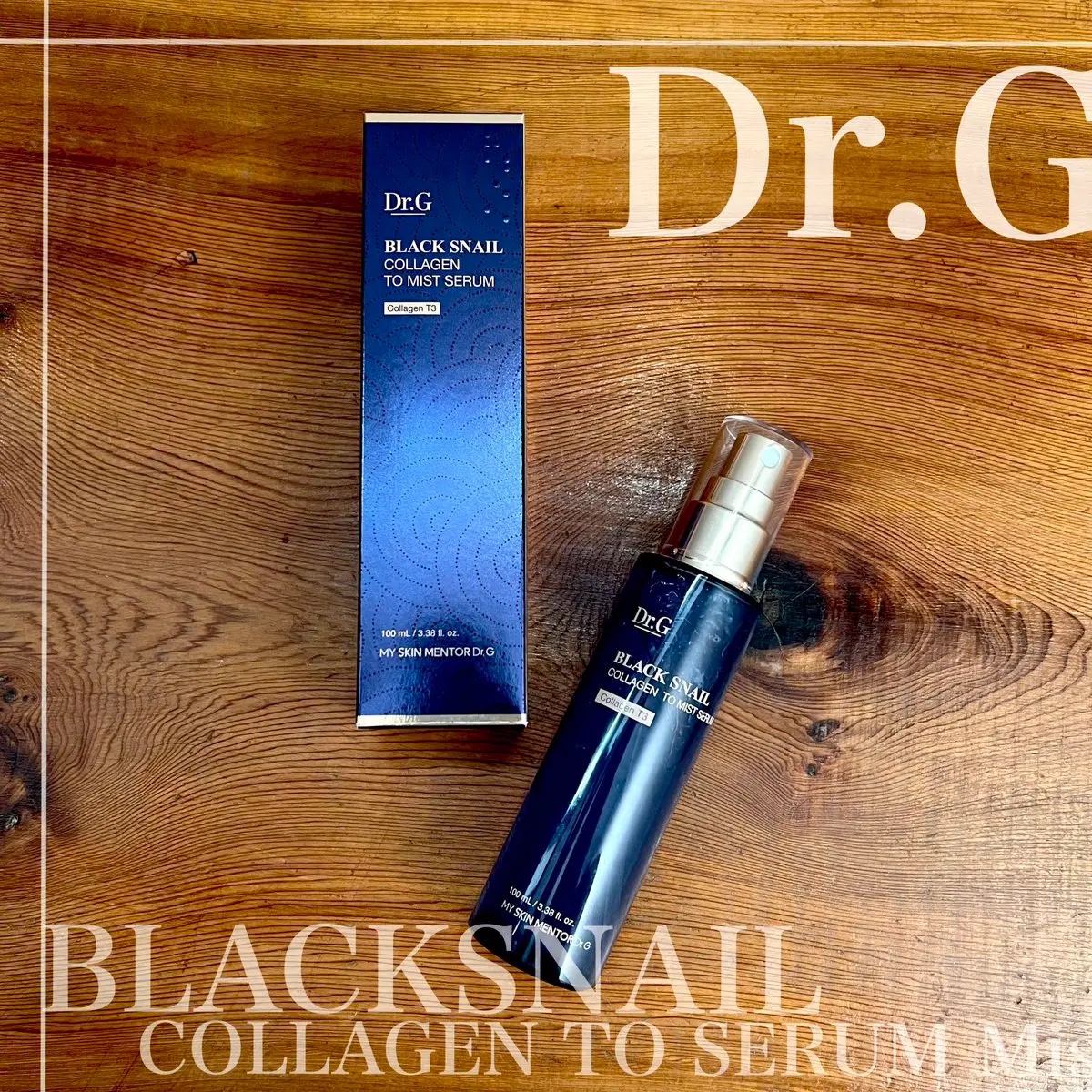 ドクタージー ブラックスネイル コラーゲンミスト/Dr.G/ミスト状化粧水を使ったクチコミ（1枚目）