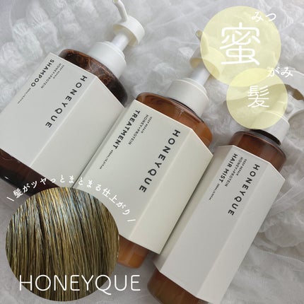 ディープリペア シャンプー モイスト/ヘアトリートメント モイスト/ハニーク/市販シャンプーを使ったクチコミ(1枚目)