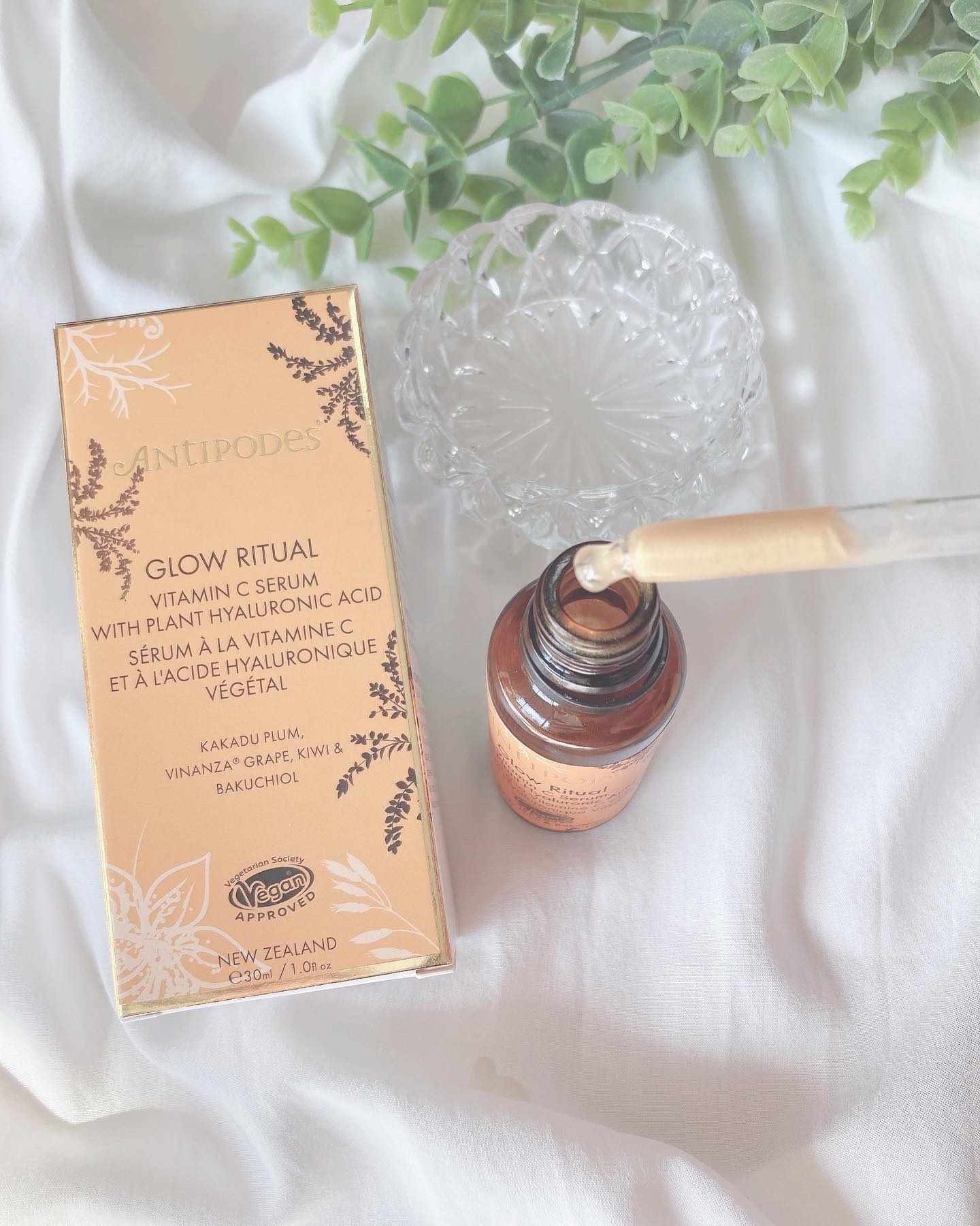 グロウ リチュアル Cセラム/Antipodes/美容液を使ったクチコミ（2枚目）