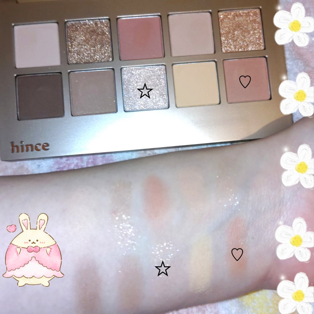 ニューデップスアイシャドウパレット/hince/アイシャドウパレットを使ったクチコミ（2枚目）