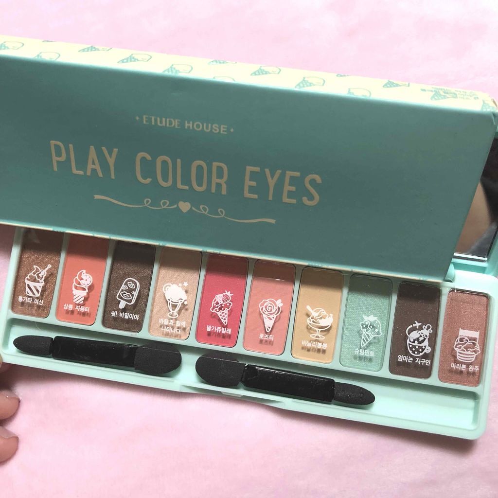 プレイカラー アイシャドウ アイスバン/ETUDE/アイシャドウパレットを使ったクチコミ(1枚目)
