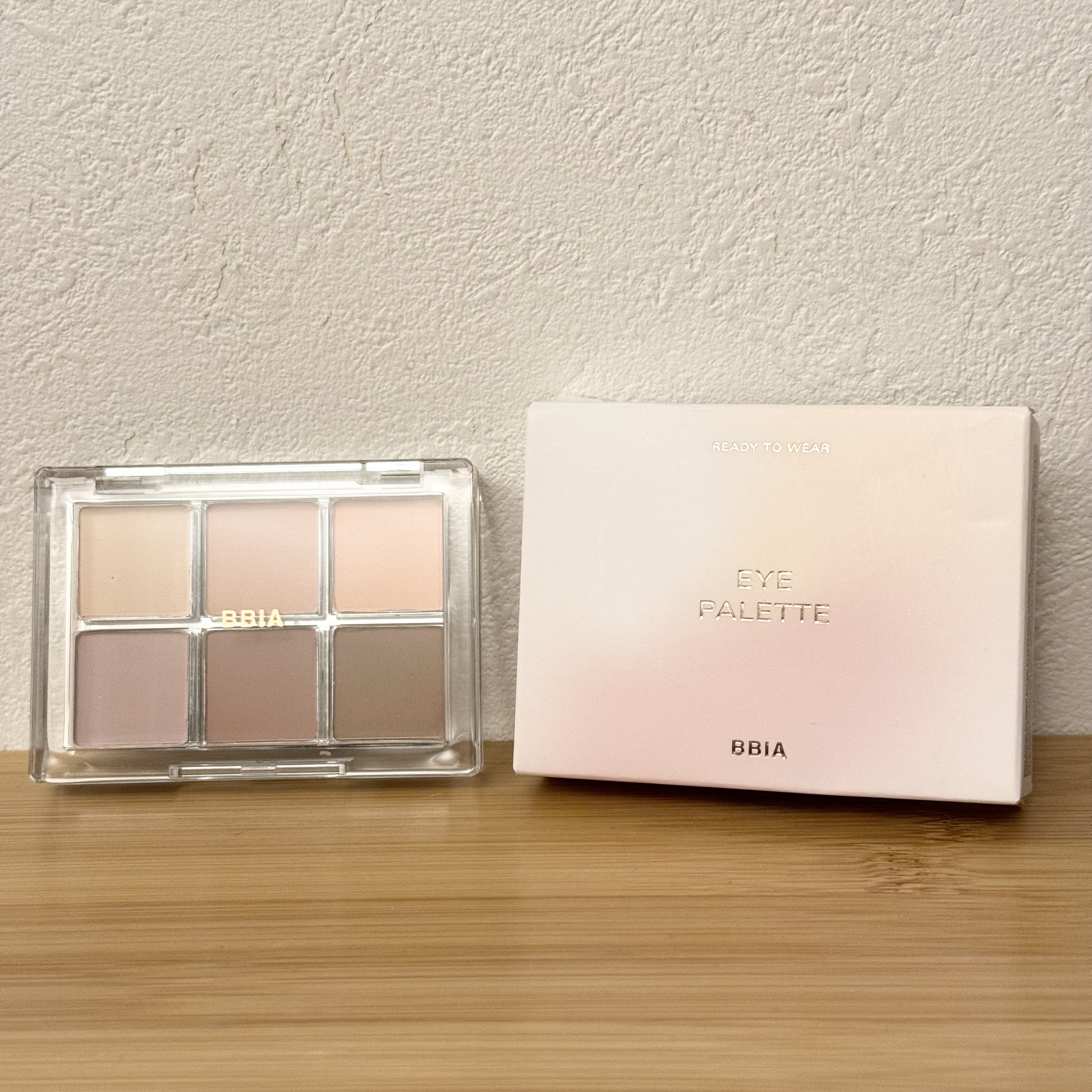 レディートゥーウェアアイパレット 06 クールスタンダード/BBIA/アイシャドウパレットを使ったクチコミ（1枚目）