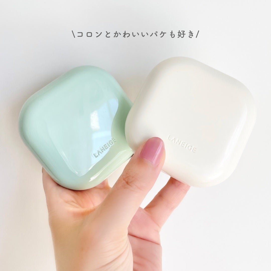 ネオ エッセンシャル フィニッシュパウダー/LANEIGE/ルースパウダーを使ったクチコミ(5枚目)