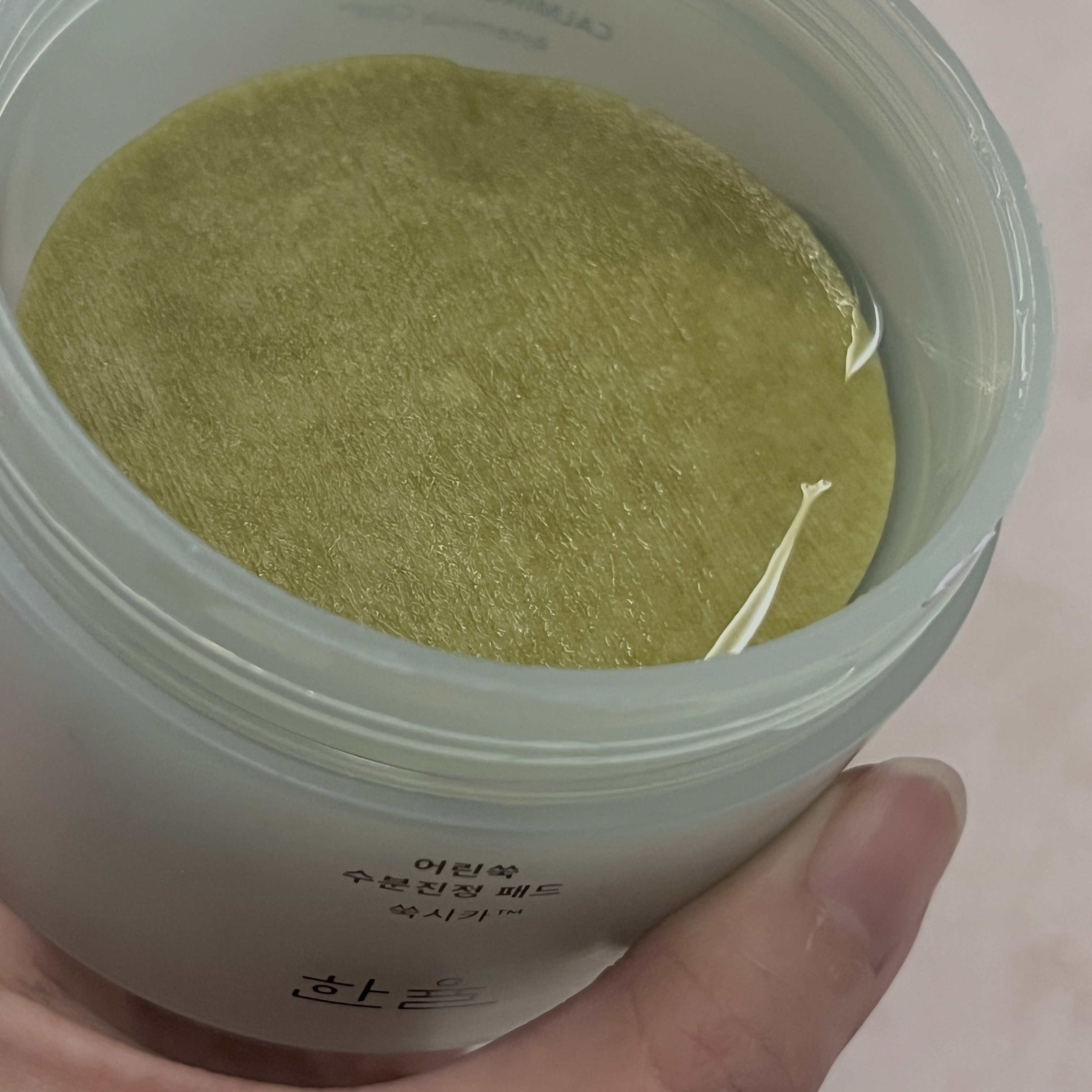 ピュアアルテミシアカーミングパッド/HANYUL(ハンユル)/トナーパッドを使ったクチコミ（3枚目）