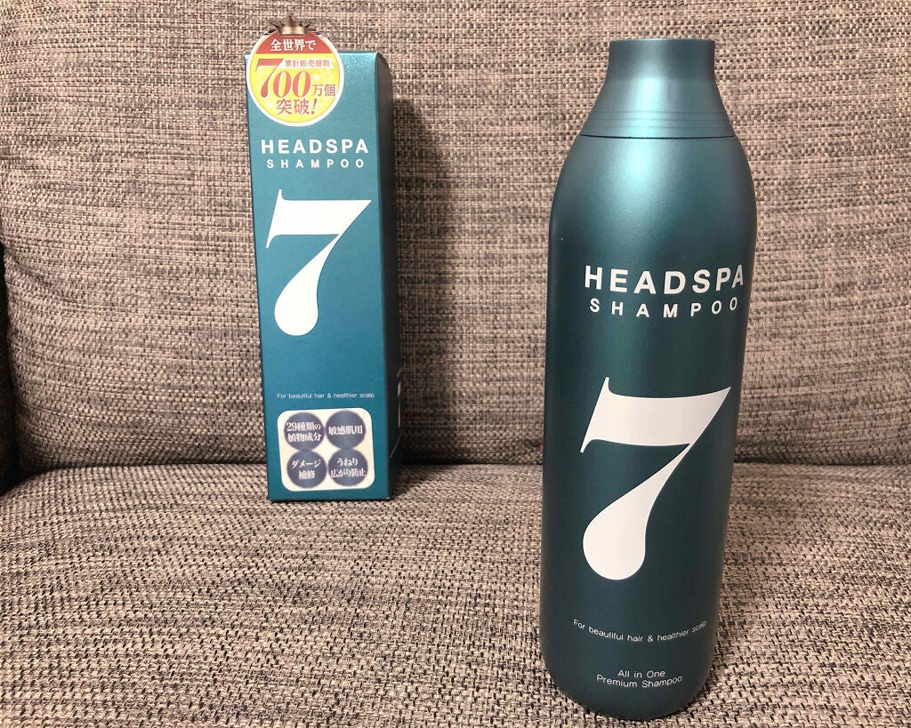 ヘッドスパセブン シャンプー/ヘッドスパセブン/市販シャンプーを使ったクチコミ(1枚目)