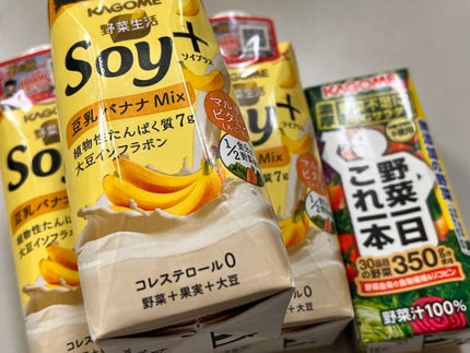 Soy +/カゴメ/豆乳飲料を使ったクチコミ(1枚目)